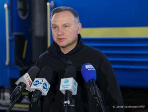 Prezydent RP po powrocie z Kijowa: Rosjanie prowadzą wojnę totalną