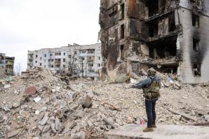 Prezydent RP po powrocie z Kijowa: Rosjanie prowadzą wojnę totalną