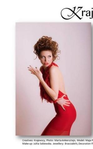 Sesja zdjęciowa Mai Plich - twarzy najnowszej kolekcji Ewy i Piotra Krajewskich
