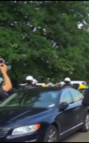 [VIDEO] Policjanci nie dopuścili do kibolskiej zadymy między GKS-em Katowice i Odrą Opole