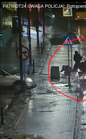 [VIDEO] Potrącenie pieszych w Gliwicach