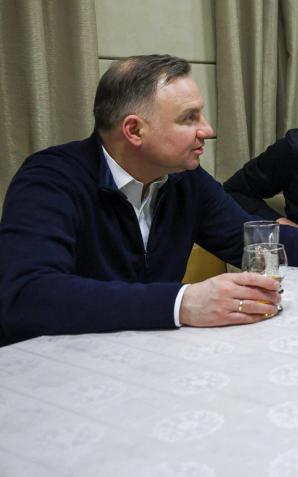 Prezydenci Polski, Estonii, Litwy i Łotwy w drodze do Kijowa