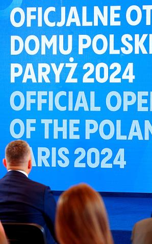 [VIDEO] Otwarcie Domu Polskiego w Paryżu z udziałem Prezydenta RP