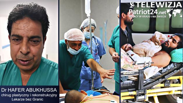 Relacja chirurga ze szpitala ze Strefy Gazy